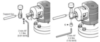 Renishaw TS27R / OTS / RTS break stem sleutelset A-5003-5171
