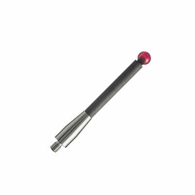 Renishaw A-5003-7306 &ndash; M4 6 mm ruby ball stylus met carbon fibre steel, L 50 mm, EWL 38,5 mm