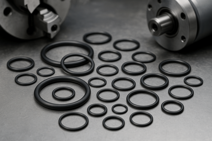 O-ringen voor CNC Machines